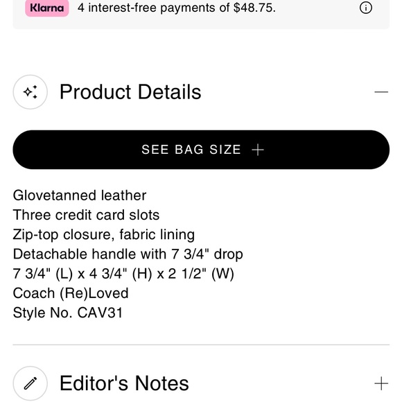 Coach 🌼🌸🌼 Swinger Bag 20 leather purse with floral print bag NWOT - Picture 9 of 15